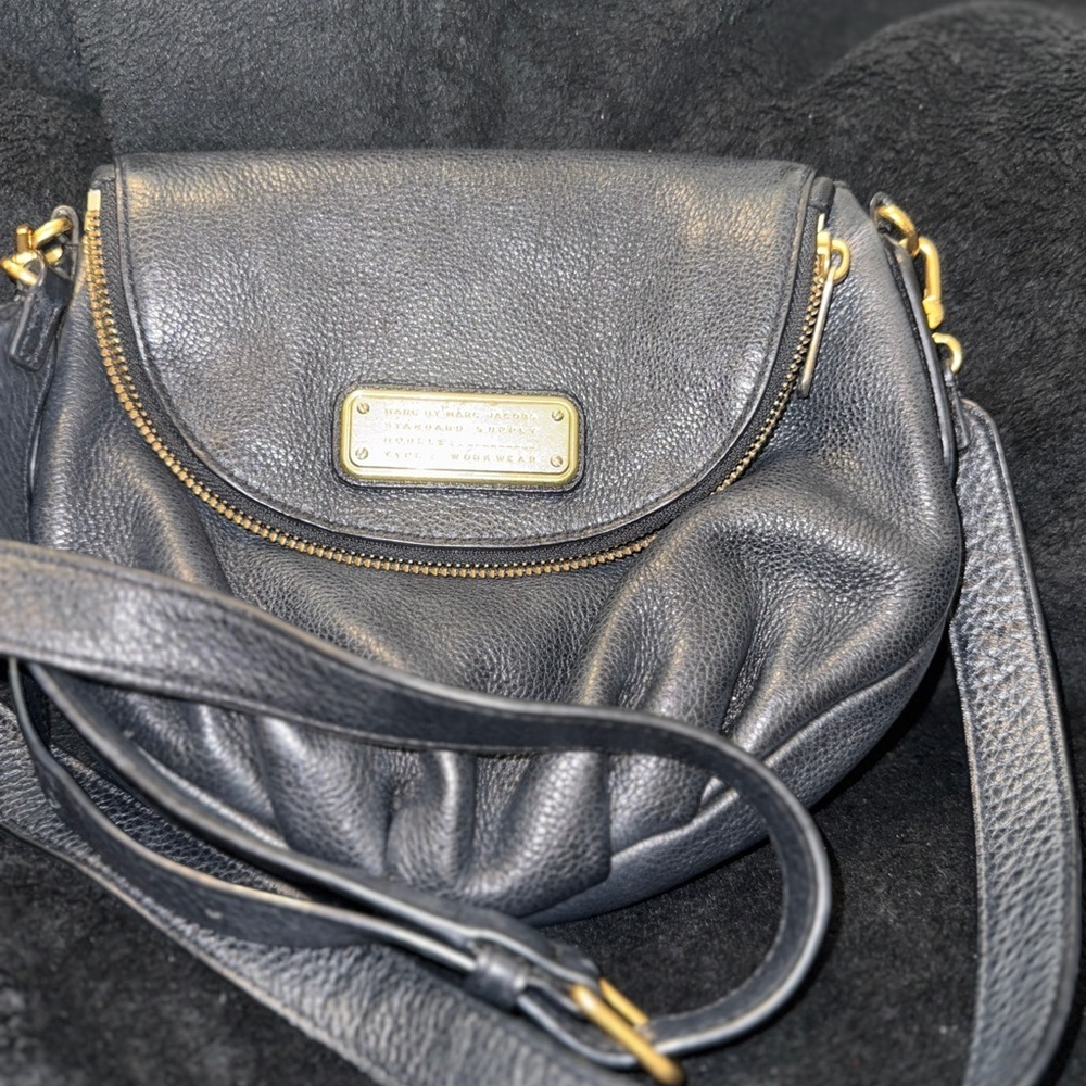 Marc Jacobs Natasha Mini Crossbody - Faded Aluminum